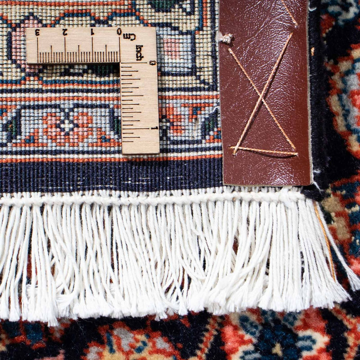 Runner Perser Rug - Tabriz - 210 x 75 cm - dark blue