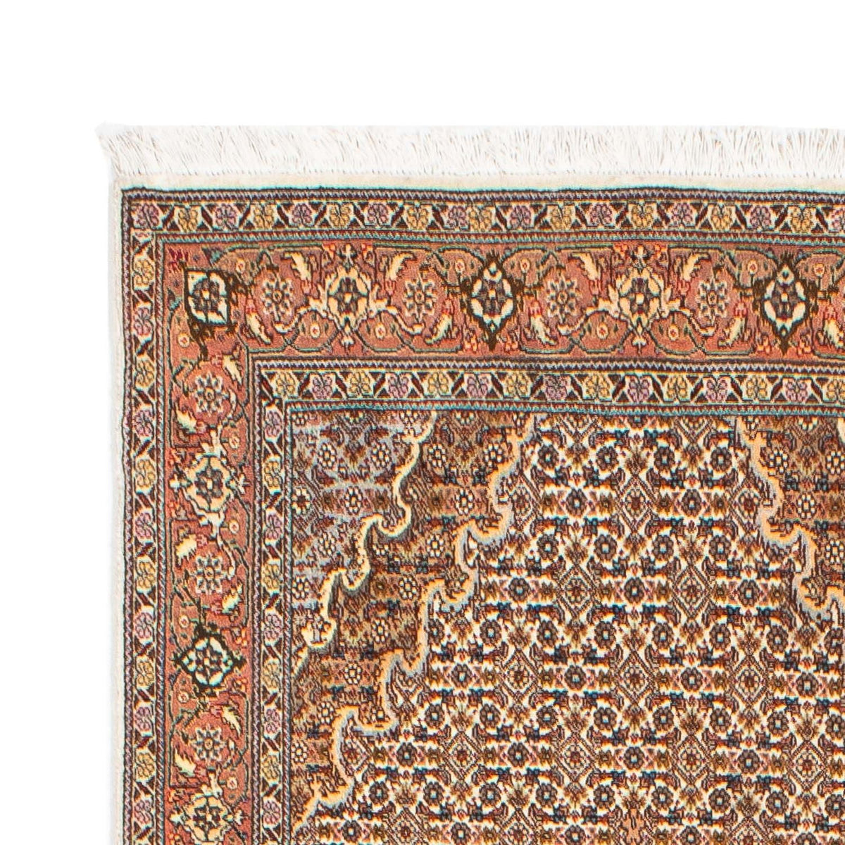 Runner Perser Rug - Tabriz - 302 x 85 cm - light brown