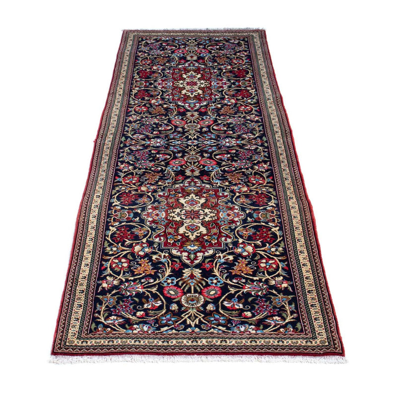 Runner Perser Rug - Ghom - 197 x 70 cm - dark blue