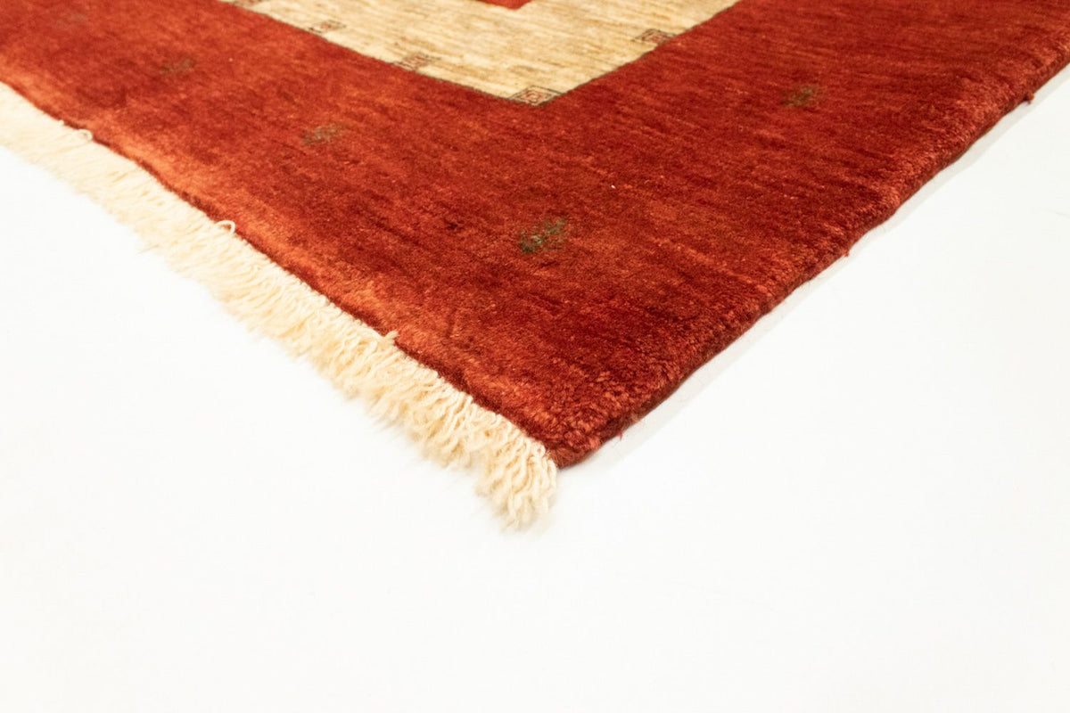 Gabbeh Rug - Loribaft Perser - 215 x 180 cm - red