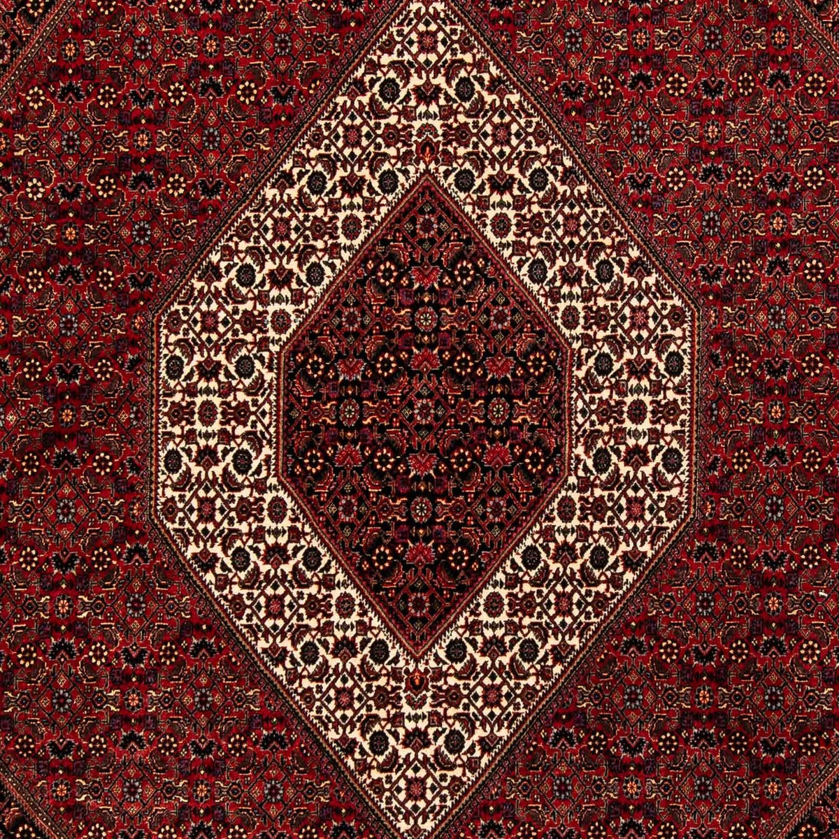 Perser Rug - Bidjar - 250 x 200 cm - dark red
