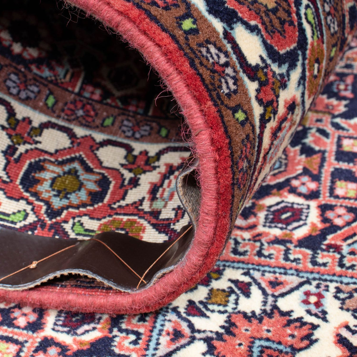 Runner Perser Rug - Bidjar - 258 x 83 cm - light red