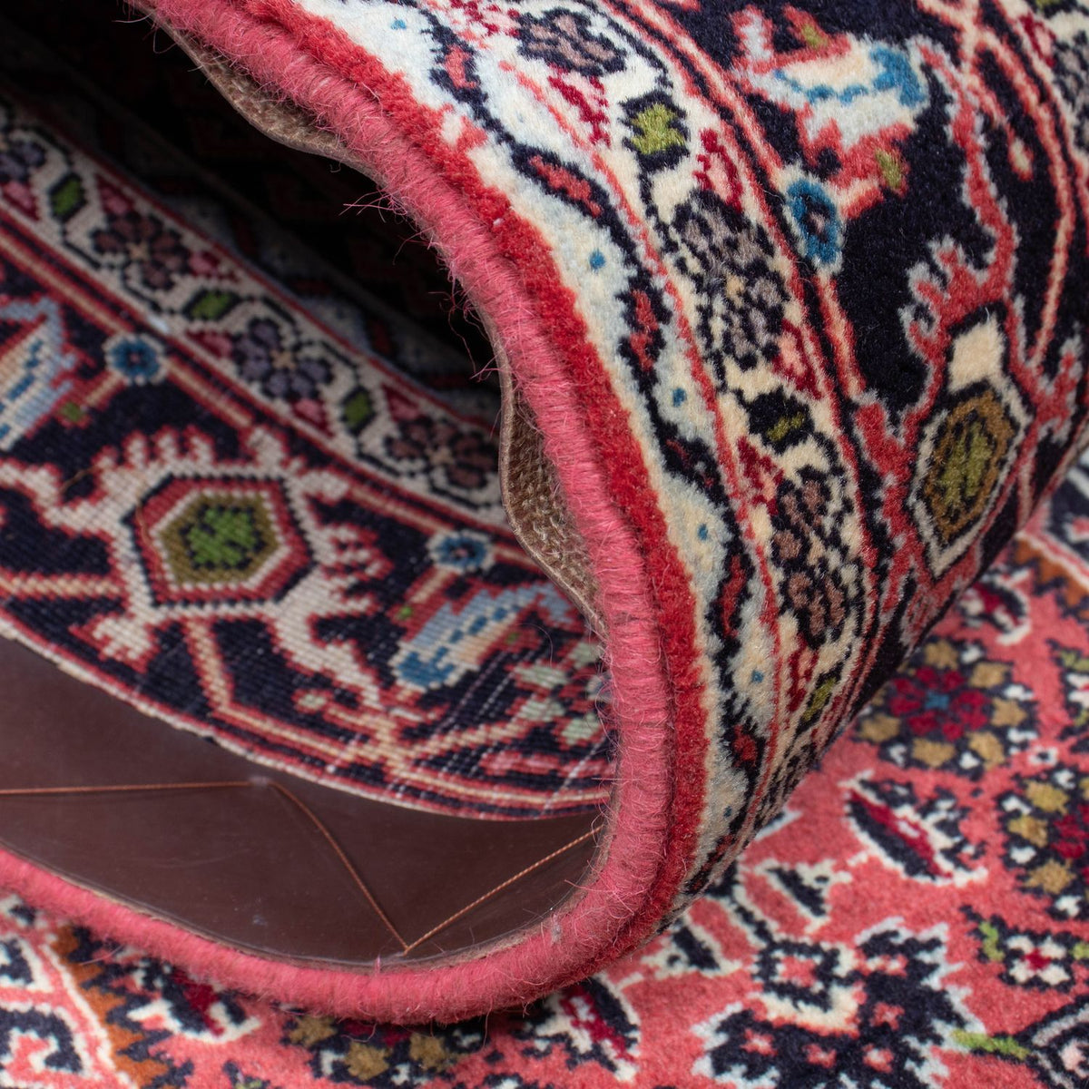 Runner Perser Rug - Bidjar - 257 x 82 cm - light red