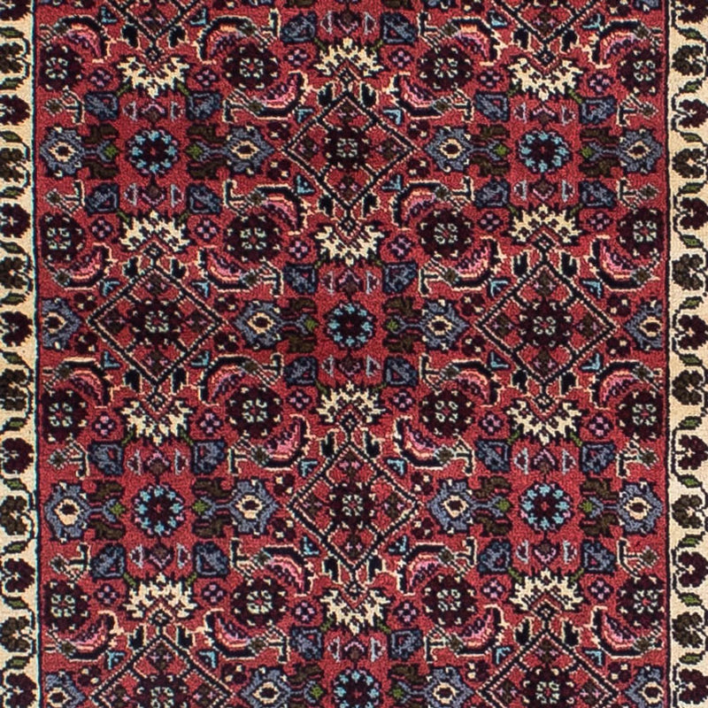 Runner Perser Rug - Bidjar - 294 x 84 cm - dark red