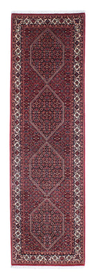 Runner Perser Rug - Bidjar - 264 x 72 cm - red