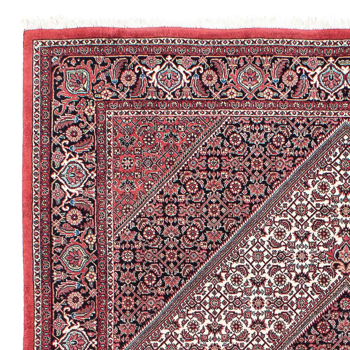 Perser Rug - Bidjar - 202 x 152 cm - light red