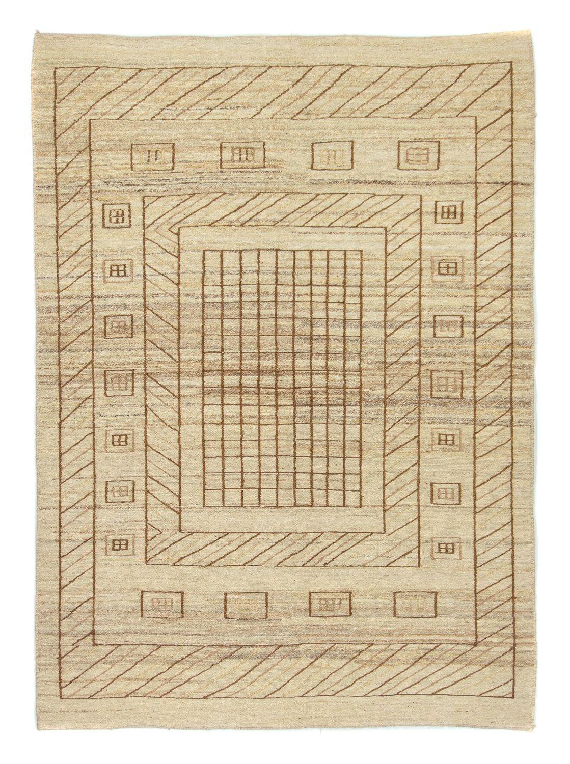 Gabbeh Rug - Perser - 198 x 141 cm - multicolored