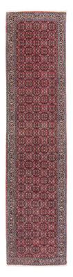 Runner Perser Rug - Bidjar - 385 x 84 cm - dark red