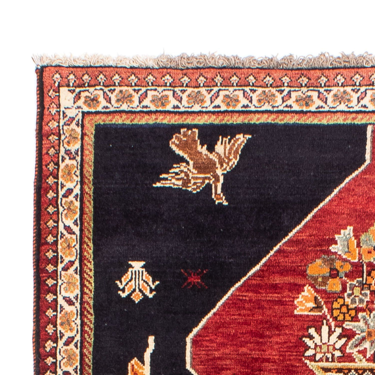 Perser Rug - Nomadic - 202 x 127 cm - dark blue