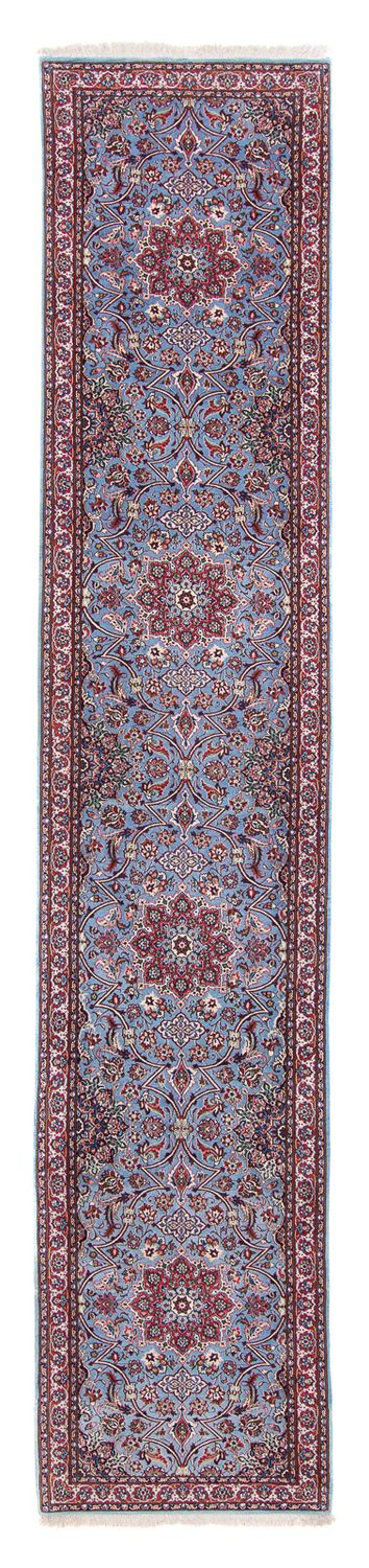 Runner Perser Rug - Isfahan - Premium - 438 x 80 cm - purple