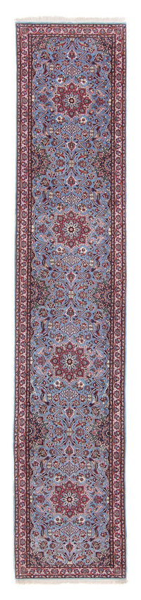 Runner Perser Rug - Isfahan - Premium - 438 x 80 cm - purple