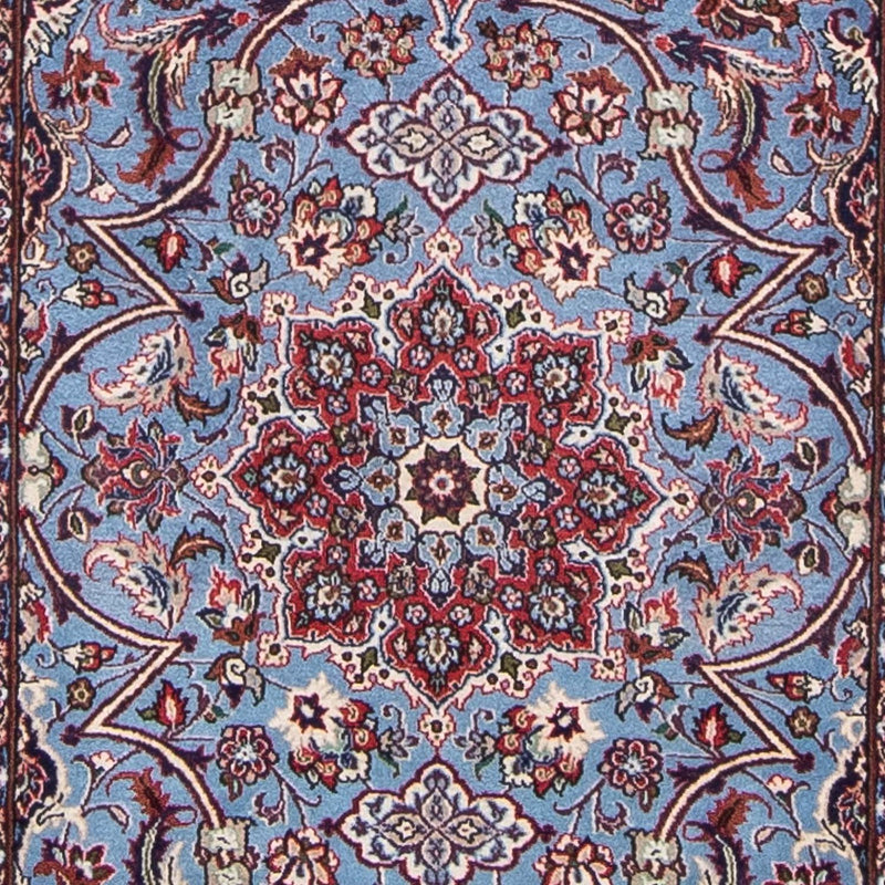 Runner Perser Rug - Isfahan - Premium - 438 x 80 cm - purple