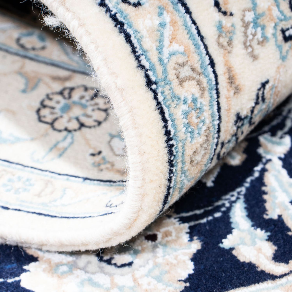 Perser Rug - Nain - Royal - 150 x 98 cm - dark blue