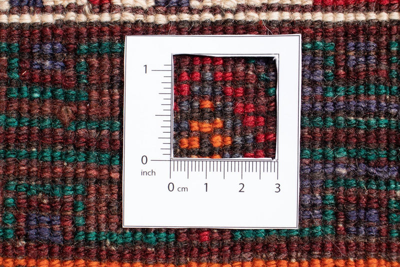 Perser Rug - Nomadic - 312 x 208 cm - dark red