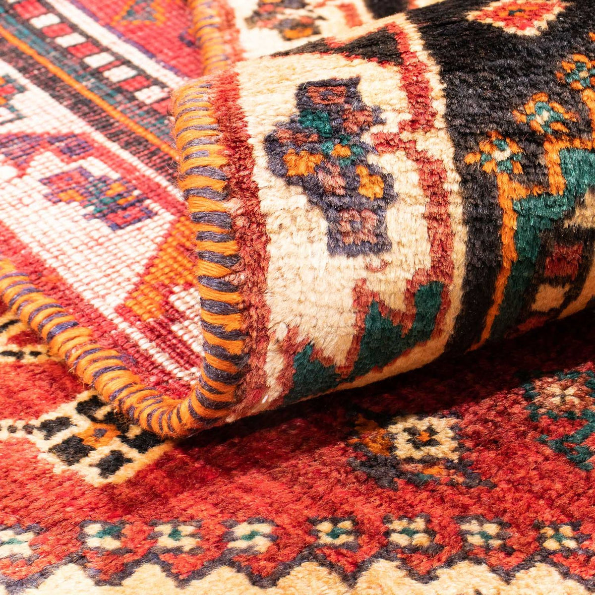 Perser Rug - Nomadic - 143 x 103 cm - red