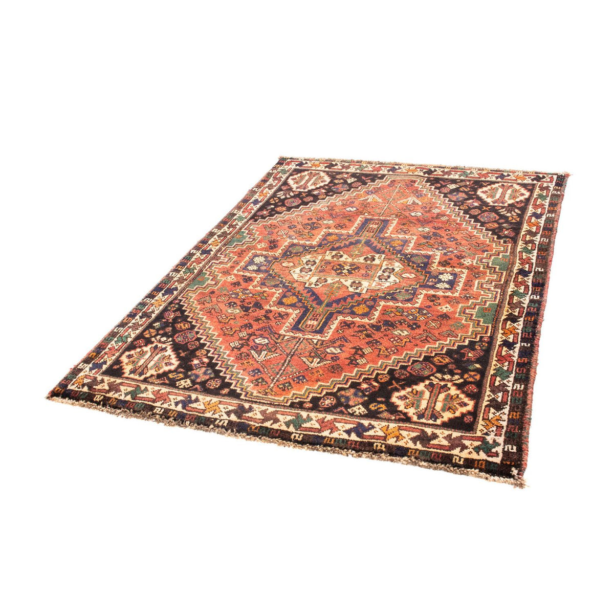 Perser Rug - Nomadic - 154 x 114 cm - light red