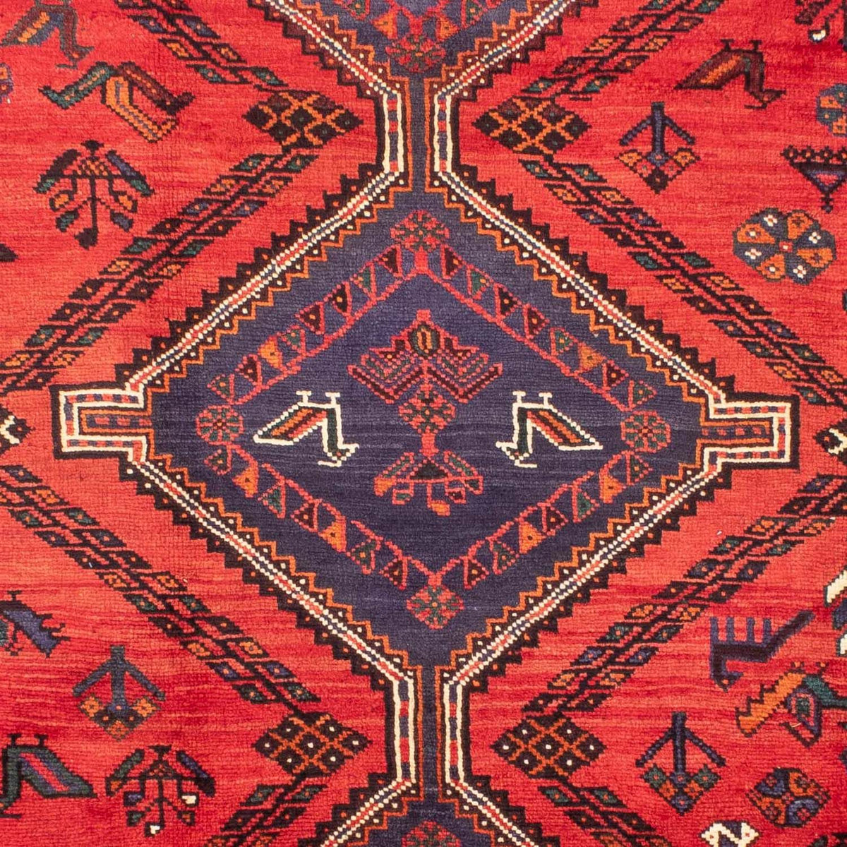 Perser Rug - Nomadic - 287 x 200 cm - red