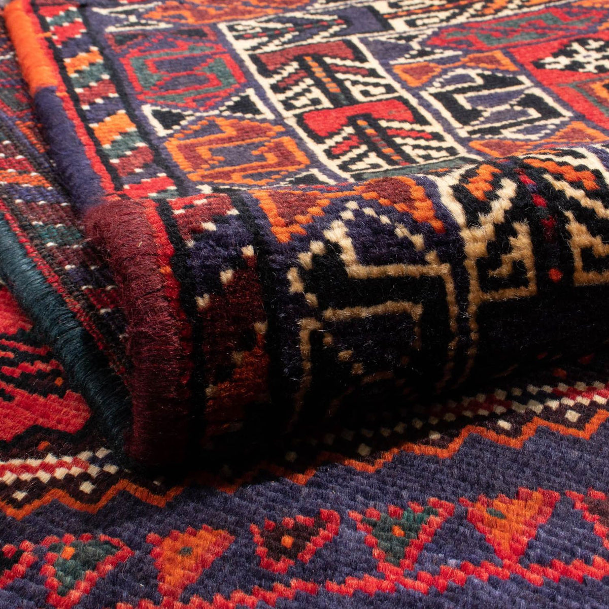 Perser Rug - Nomadic - 287 x 200 cm - red