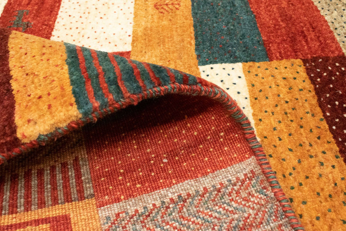 Perser Rug - Nomadic - 194 x 150 cm - multicolored