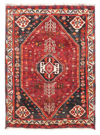 Perser Rug - Nomadic - 148 x 108 cm - dark red