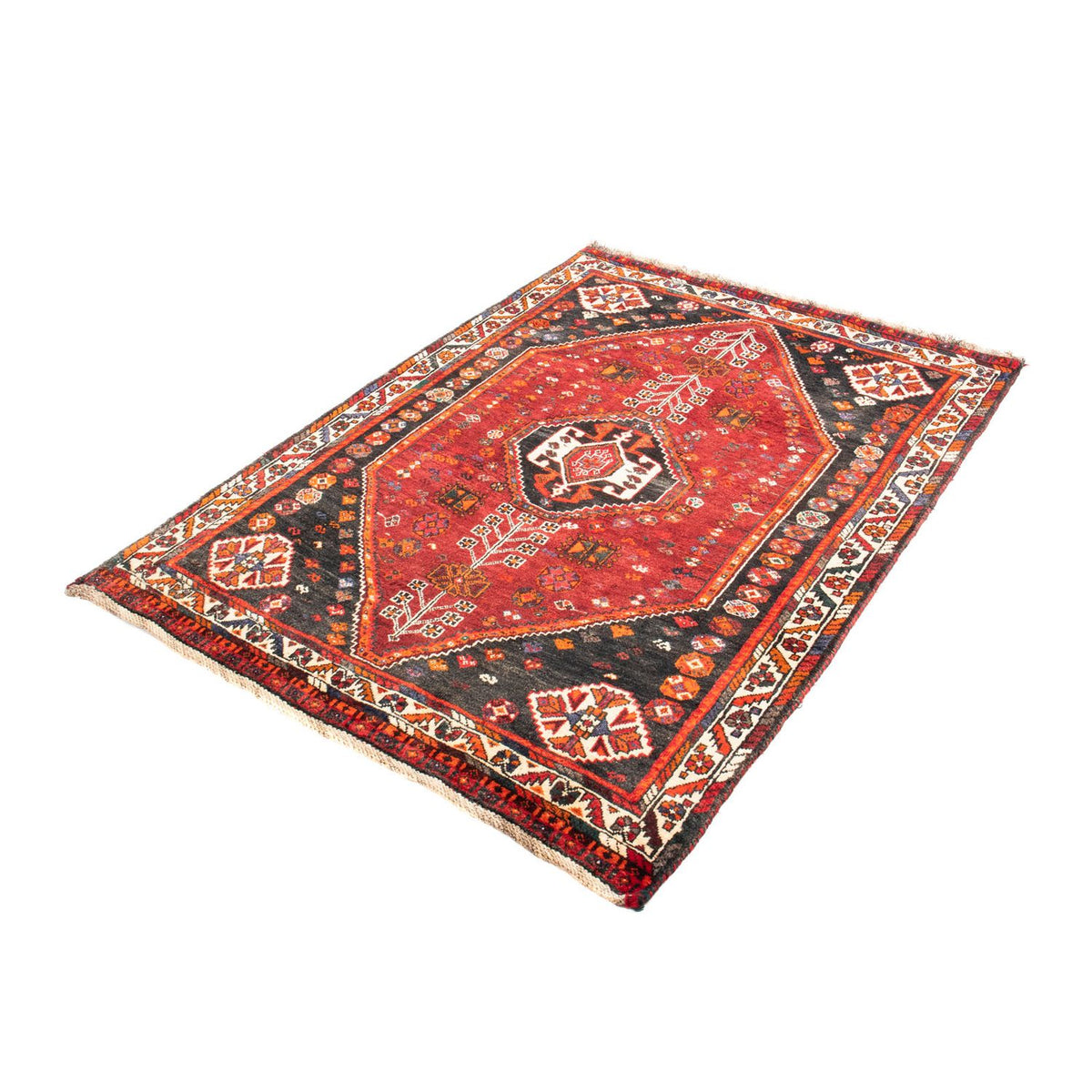 Perser Rug - Nomadic - 148 x 108 cm - dark red