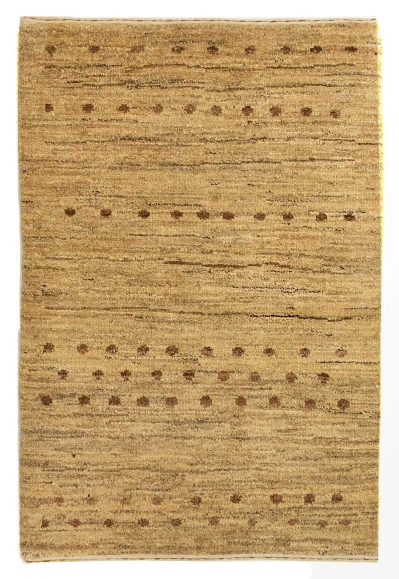Gabbeh Rug - Indus - 95 x 62 cm - beige