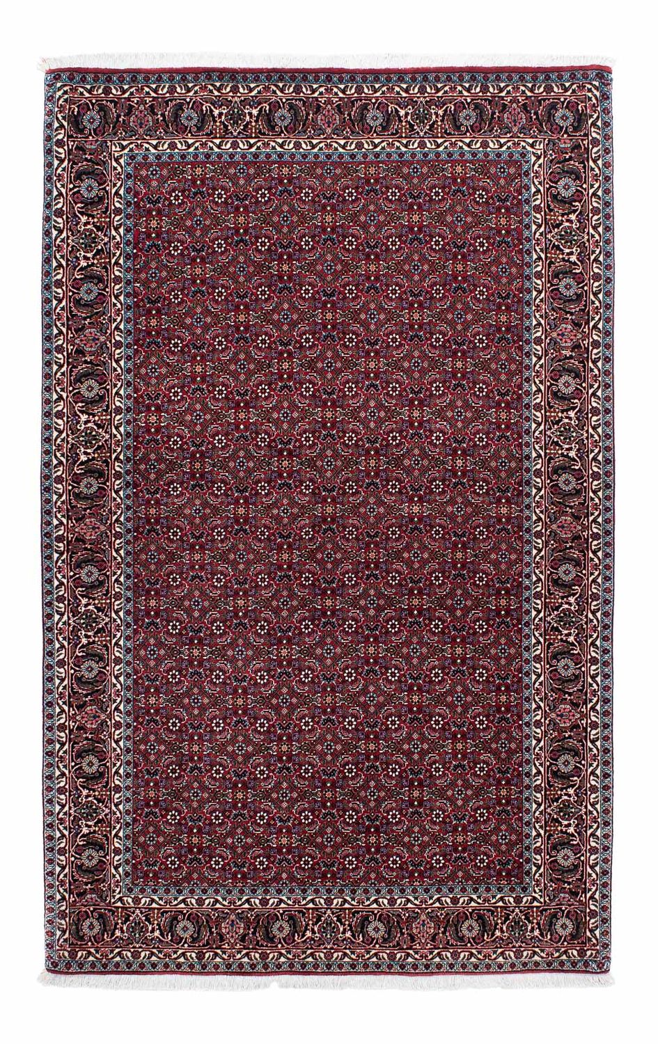 Perser Rug - Bidjar - 214 x 133 cm - dark red