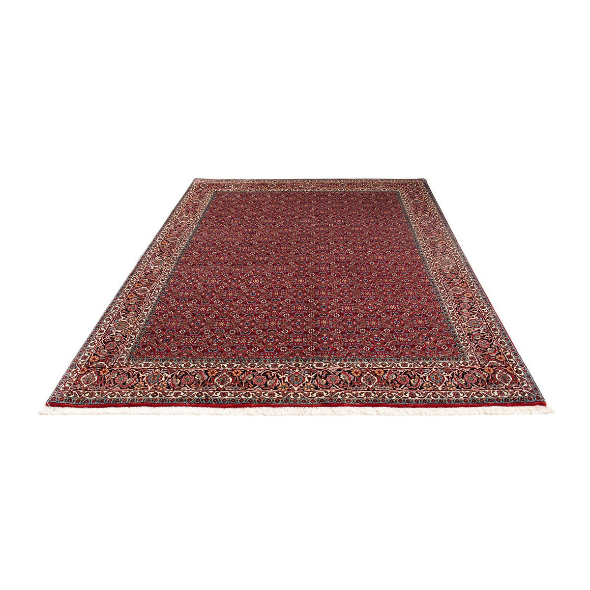 Perser Rug - Bidjar - 231 x 170 cm - dark red