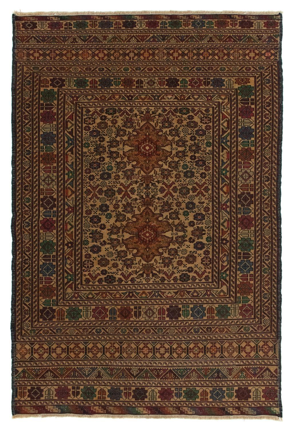 Kelim Rug - Oriental - 142 x 96 cm - multicolored