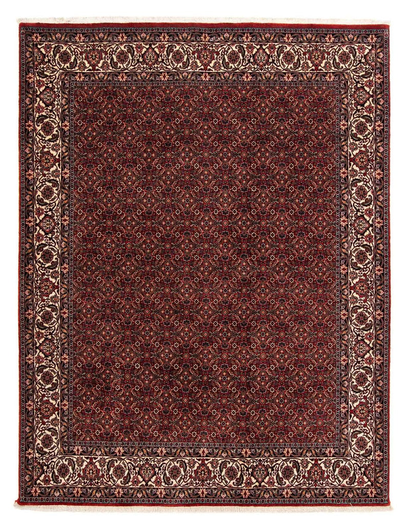 Perser Rug - Bidjar - 254 x 198 cm - dark red