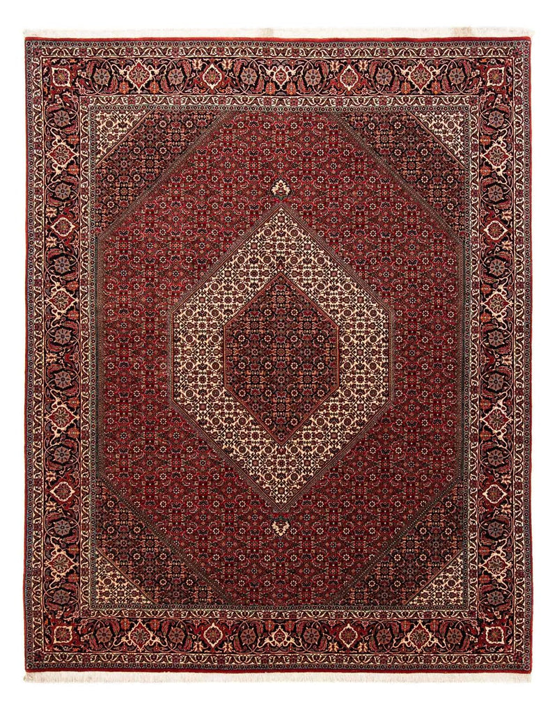 Perser Rug - Bidjar - 253 x 202 cm - dark red