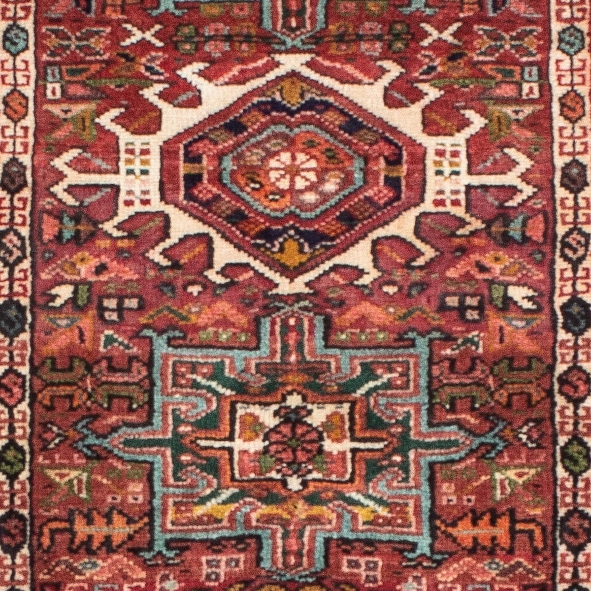 Runner Perser Rug - Nomadic - 186 x 68 cm - light red