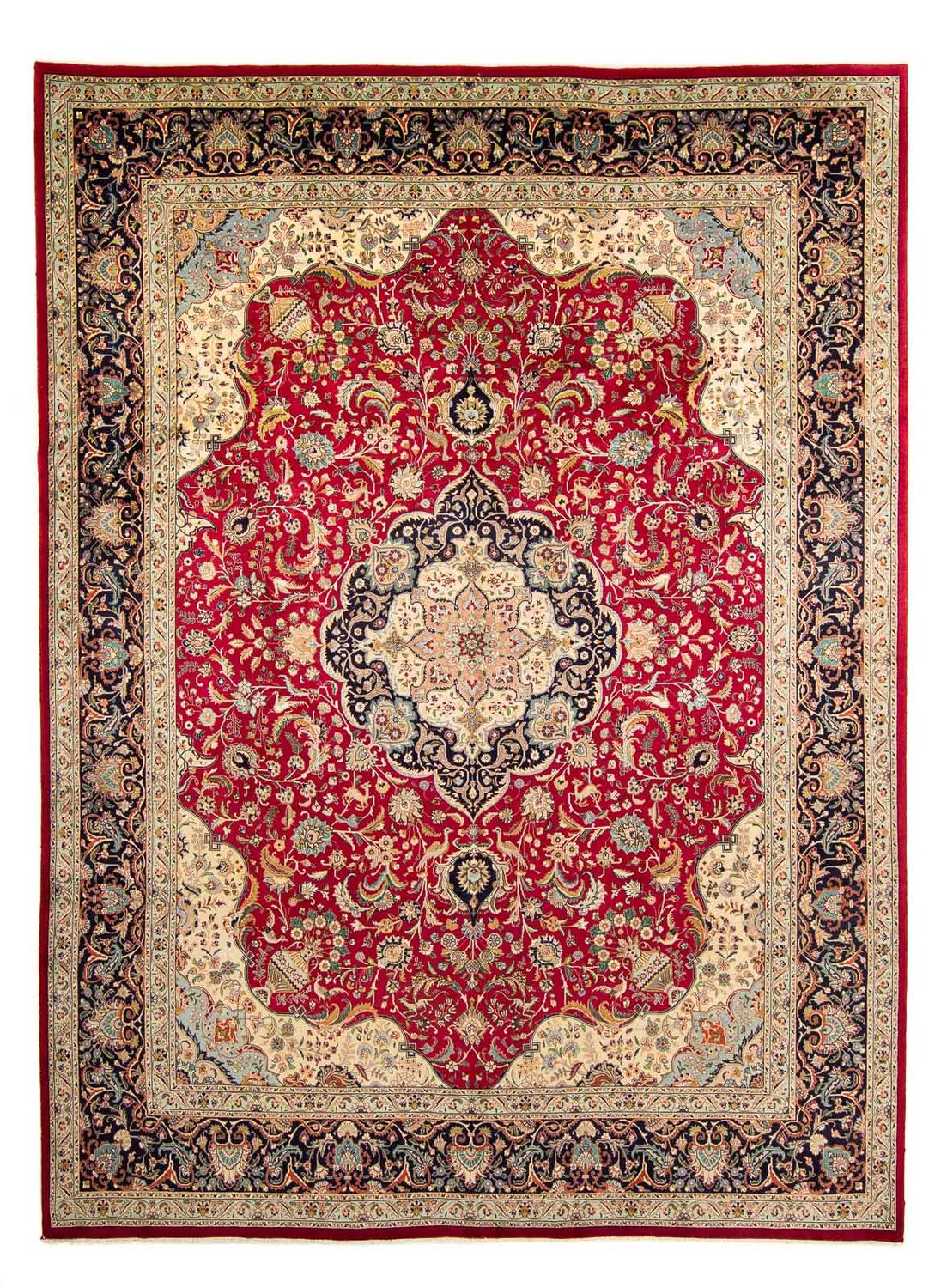 Perser Rug - Tabriz - 395 x 305 cm - red