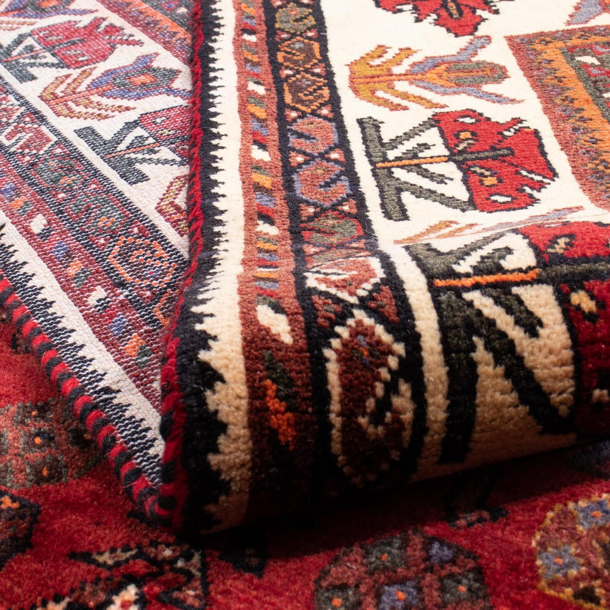 Perser Rug - Nomadic - 312 x 216 cm - dark red