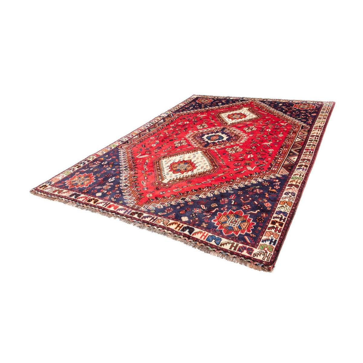 Perser Rug - Nomadic - 300 x 208 cm - red