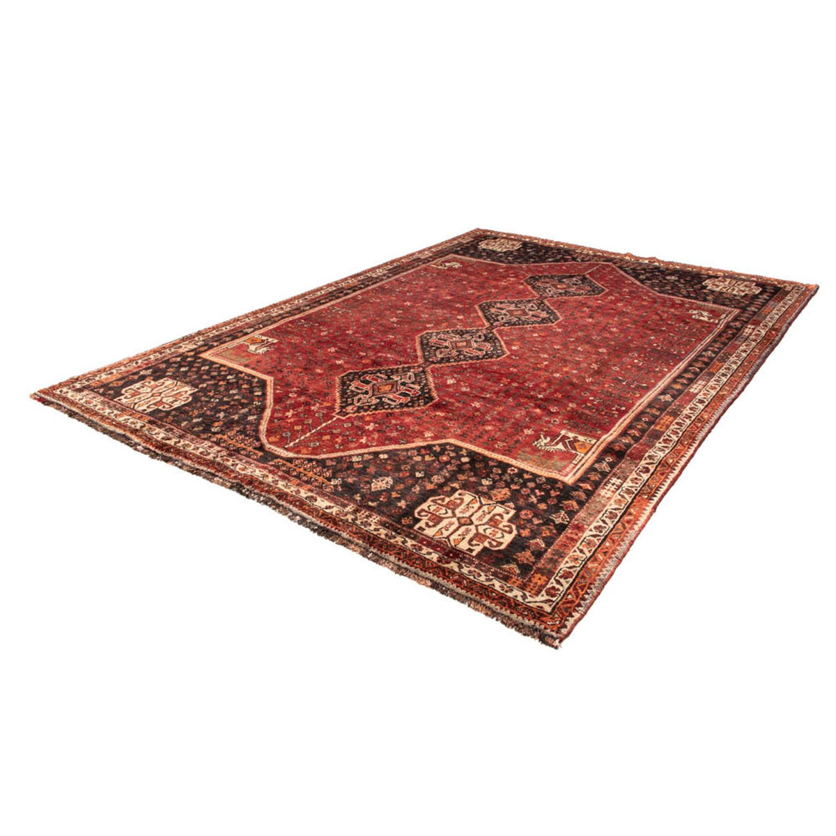 Perser Rug - Nomadic - 310 x 227 cm - dark red