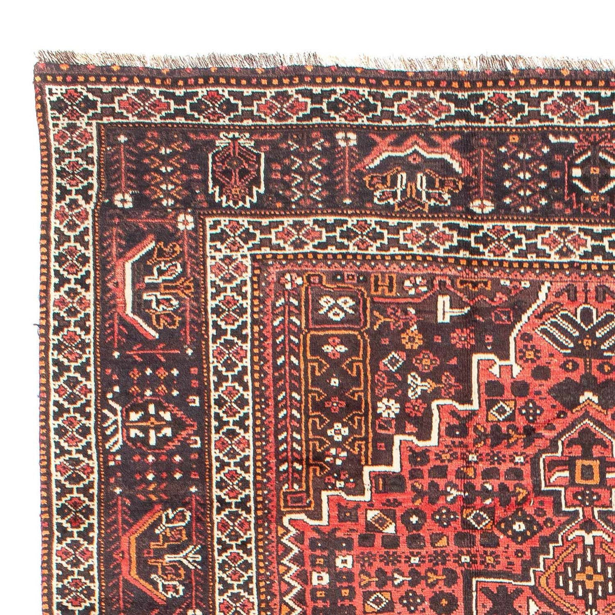 Perser Rug - Nomadic - 310 x 213 cm - light red