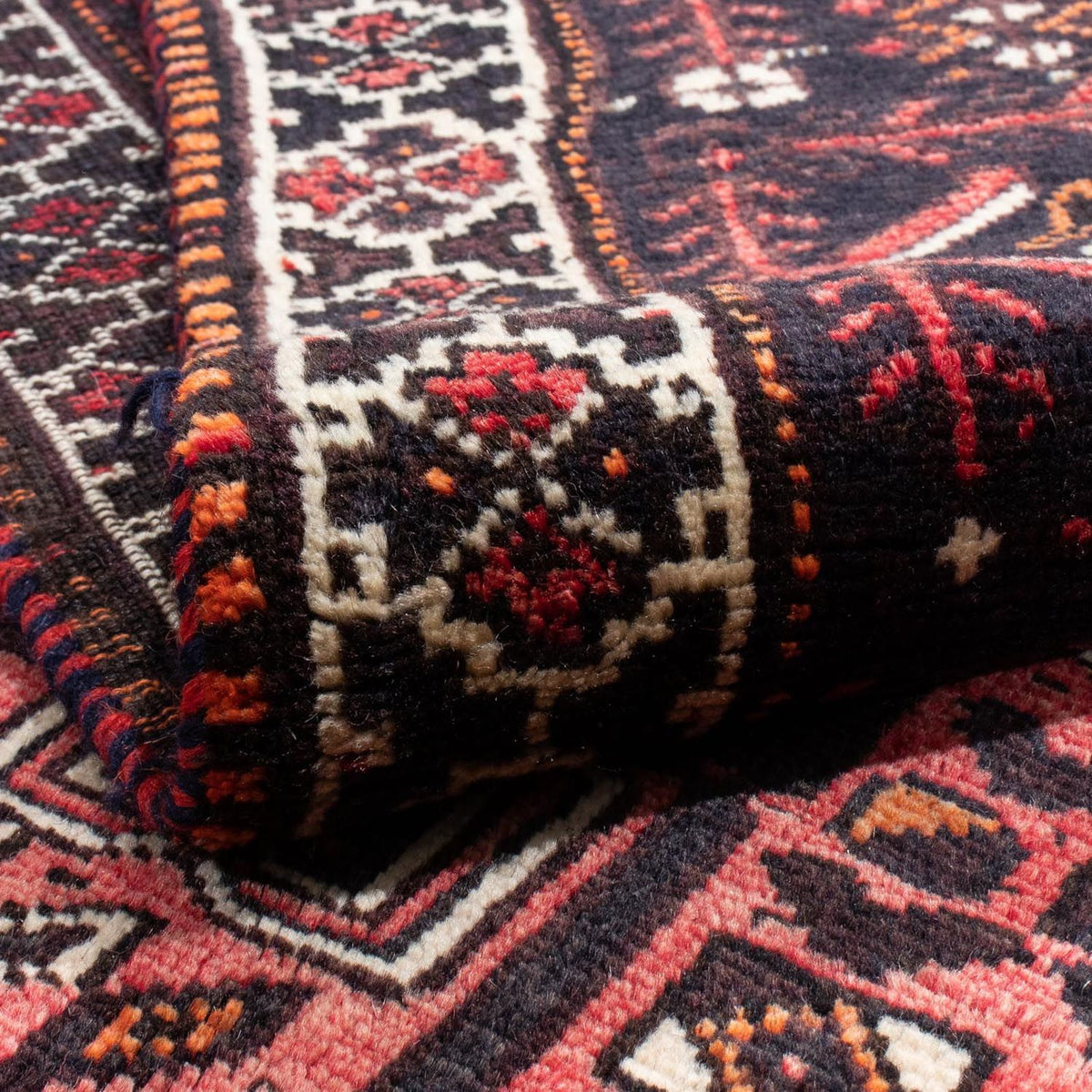 Perser Rug - Nomadic - 310 x 213 cm - light red