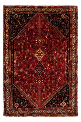 Perser Rug - Nomadic - 315 x 216 cm - dark red