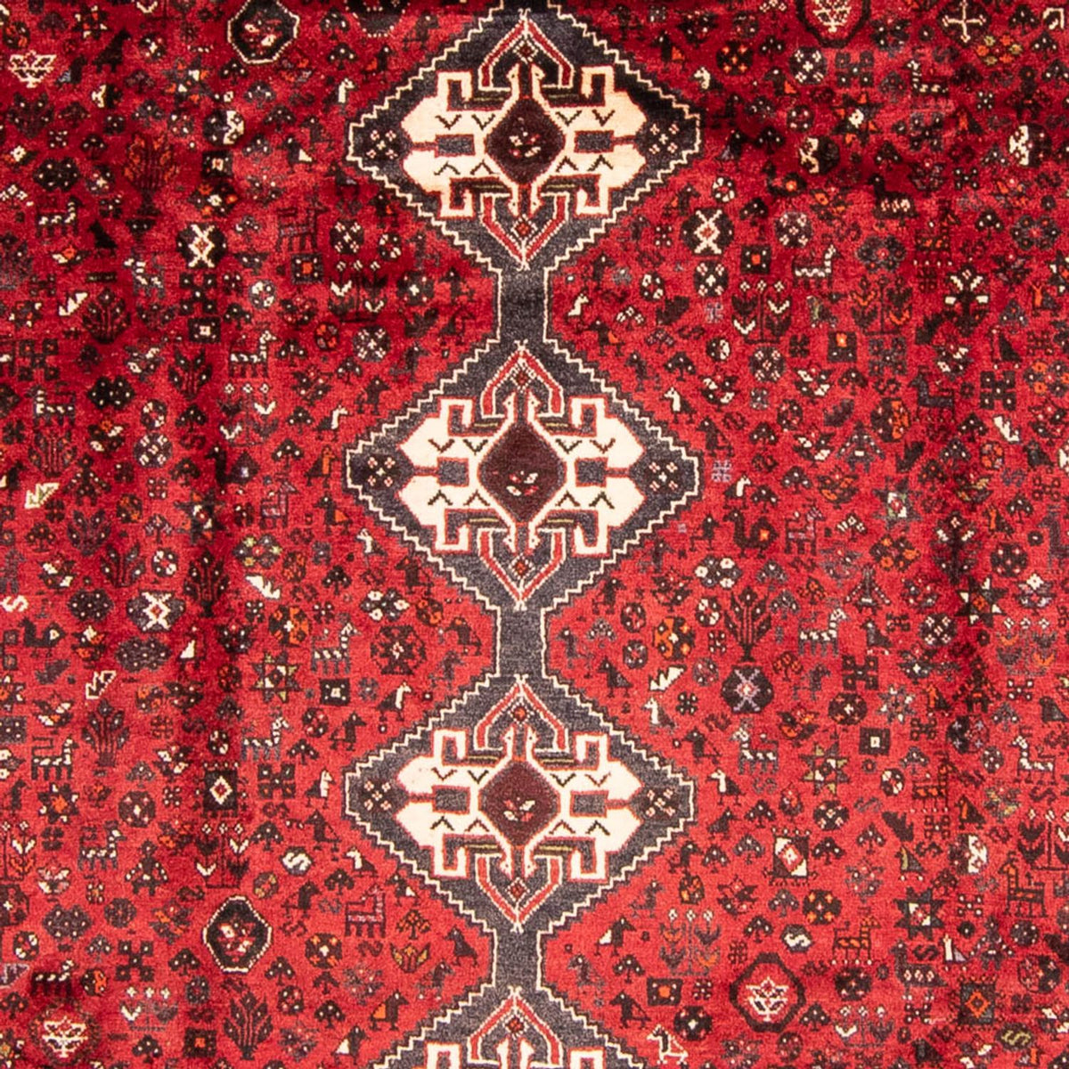 Perser Rug - Nomadic - 320 x 235 cm - dark red