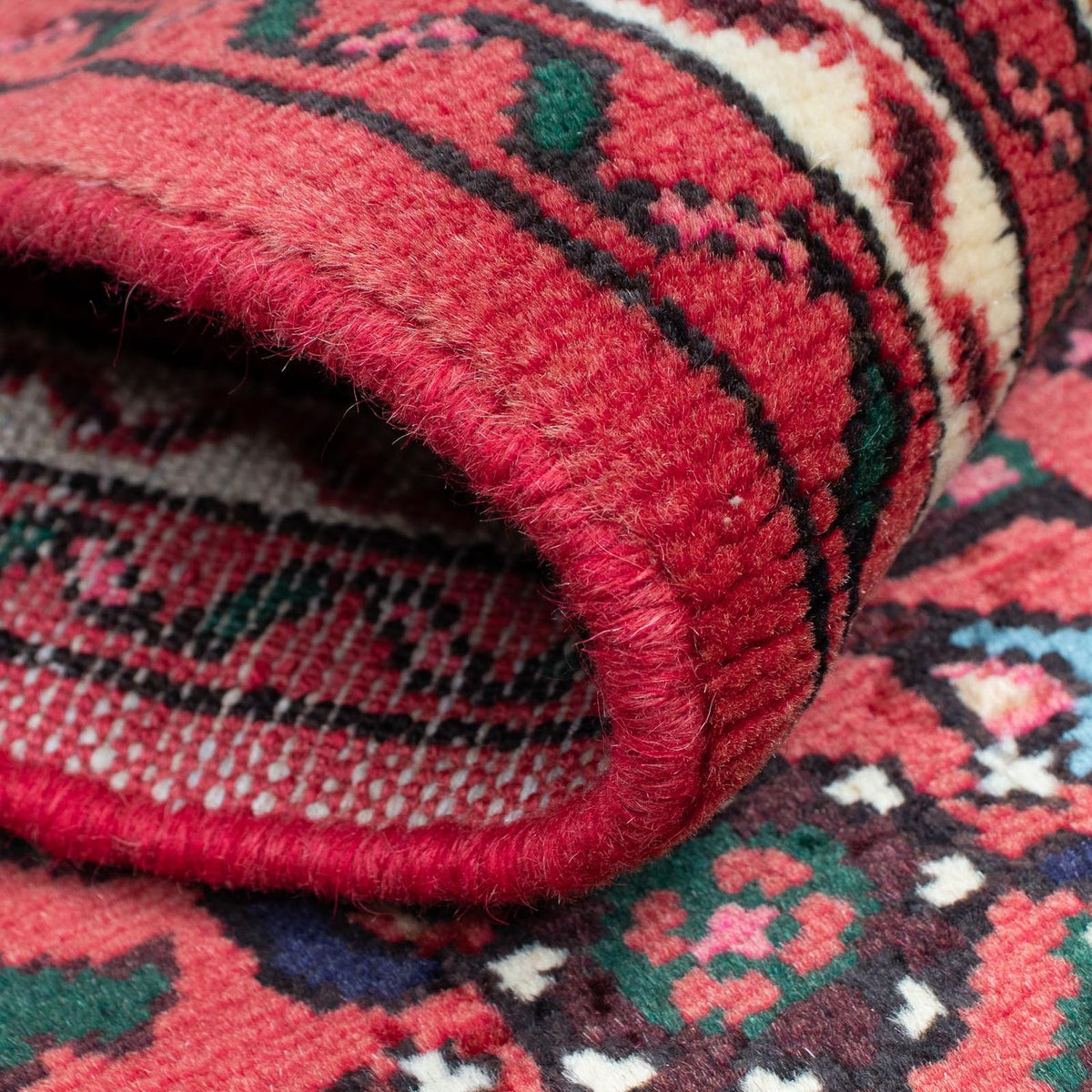 Runner Perser Rug - Nomadic - 195 x 70 cm - dark red