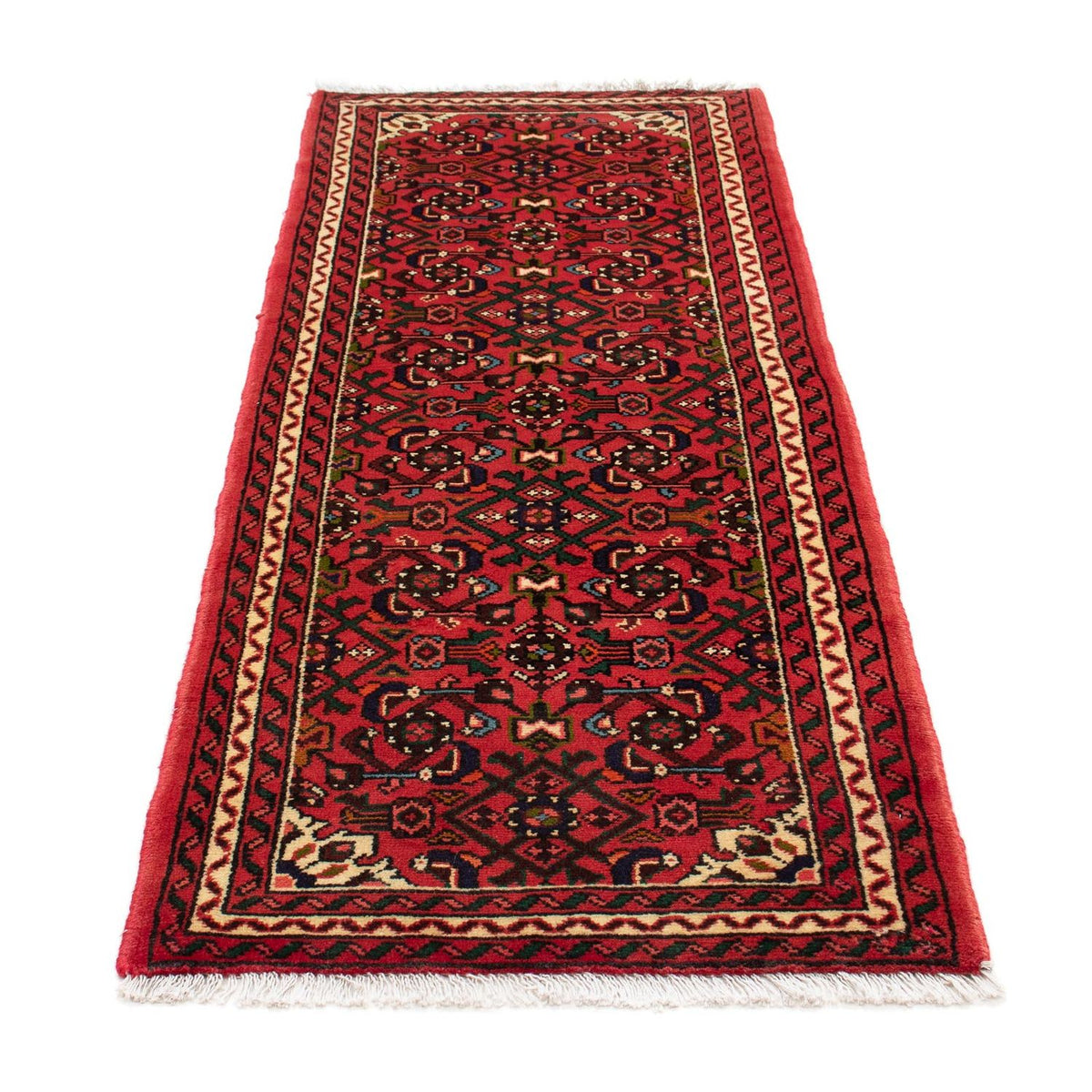 Runner Perser Rug - Nomadic - 195 x 70 cm - dark red