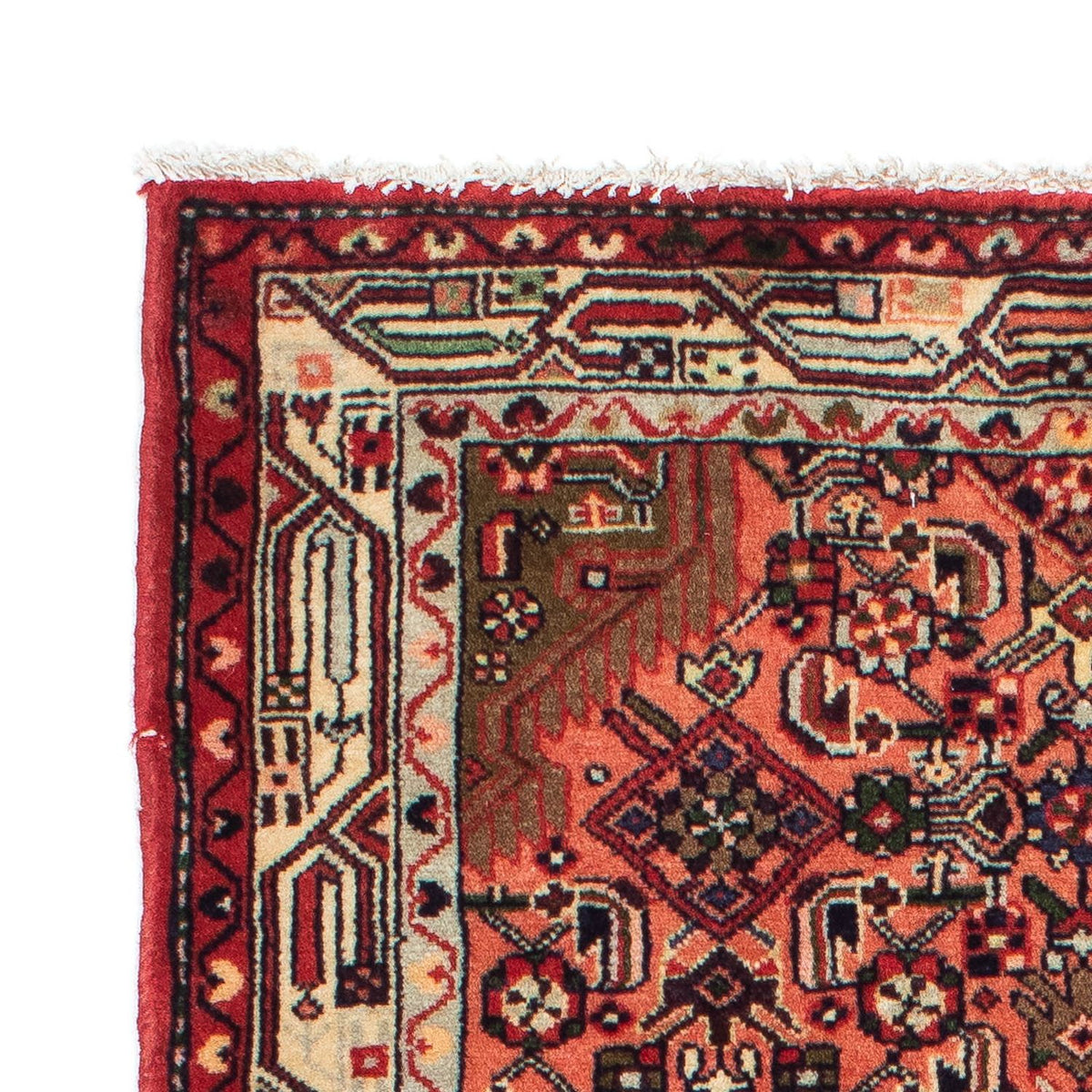 Runner Perser Rug - Nomadic - 190 x 80 cm - dark red