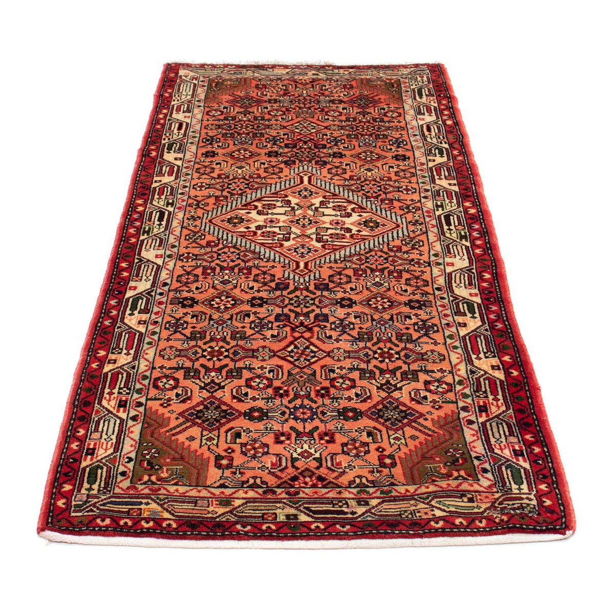 Runner Perser Rug - Nomadic - 190 x 80 cm - dark red