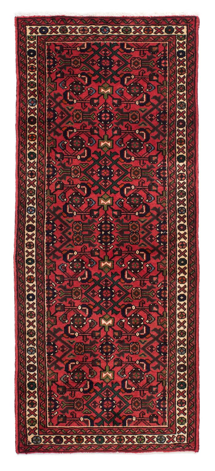 Runner Perser Rug - Nomadic - 192 x 75 cm - dark red