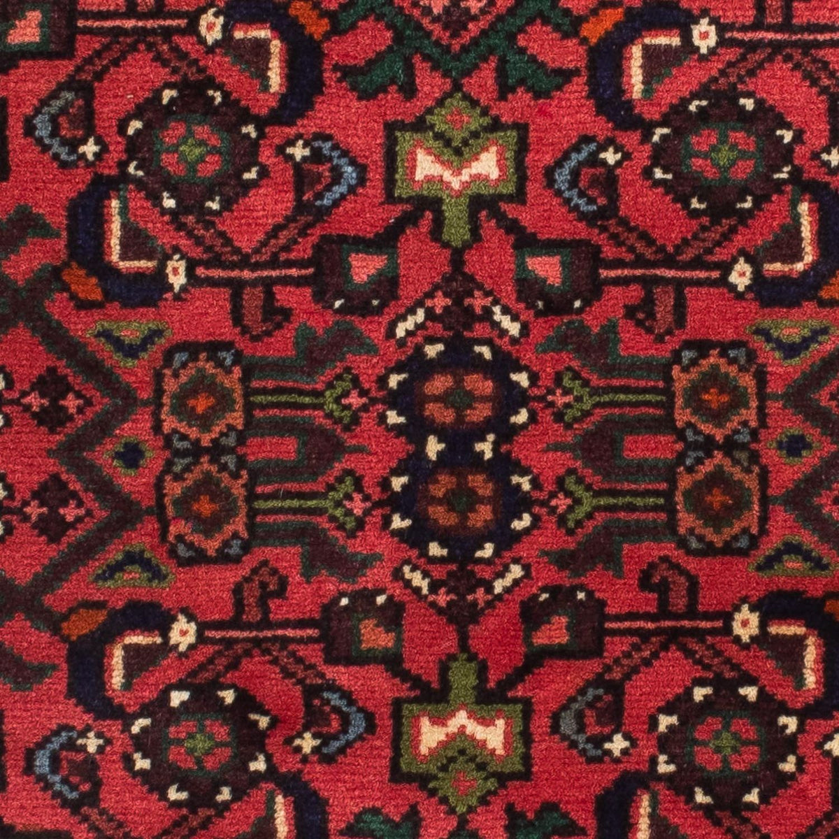 Runner Perser Rug - Nomadic - 192 x 75 cm - dark red