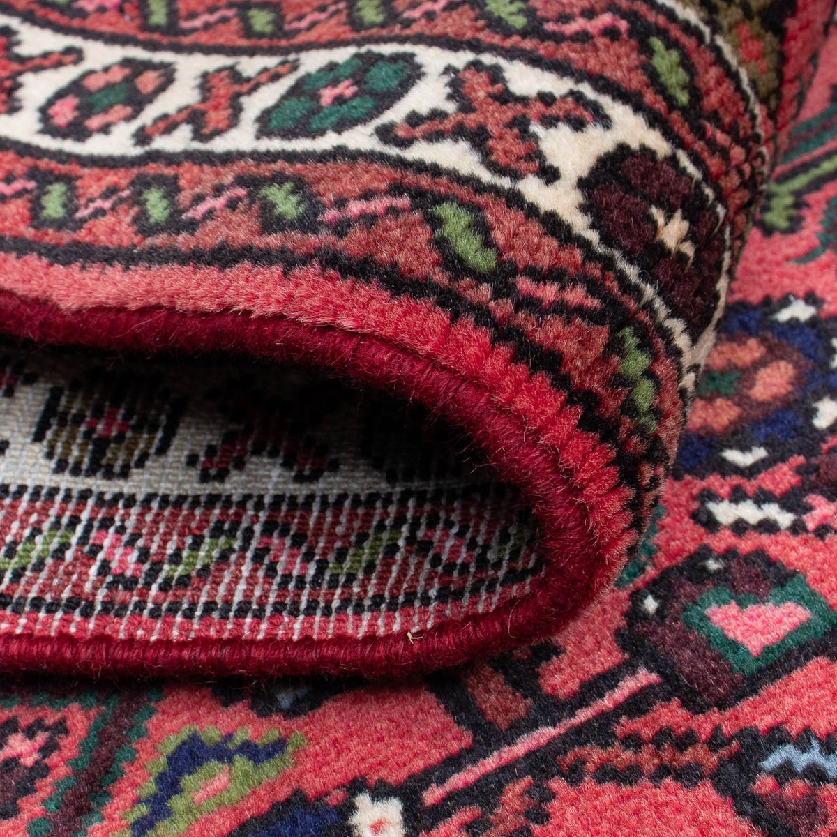 Runner Perser Rug - Nomadic - 192 x 75 cm - dark red