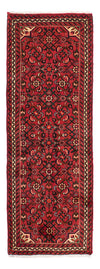Hosseinabad Rug 68x195cm - Persian Rugs - Runner / Dark Red / 68 x 195 cm Runner