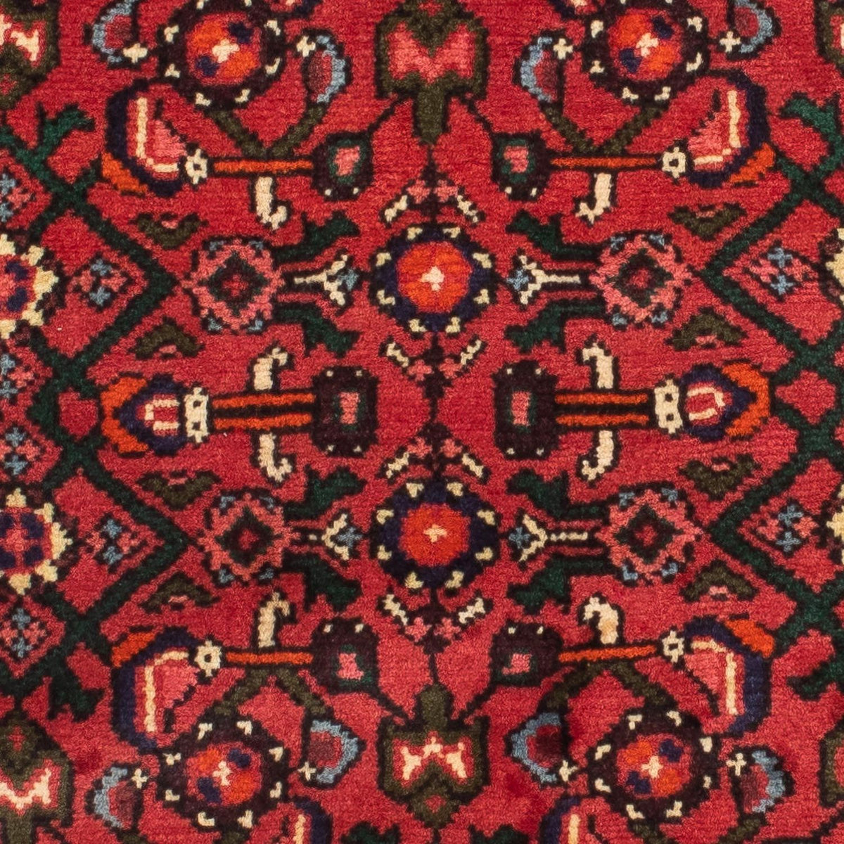 Runner Perser Rug - Nomadic - 195 x 68 cm - dark red