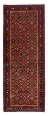 Hosseinabad Rug 73x195cm - Persian Rugs - Runner / Dark Red / 73 x 195 cm Runner